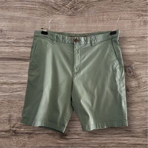 Tommy Bahama Olive Green Flat Front Shorts